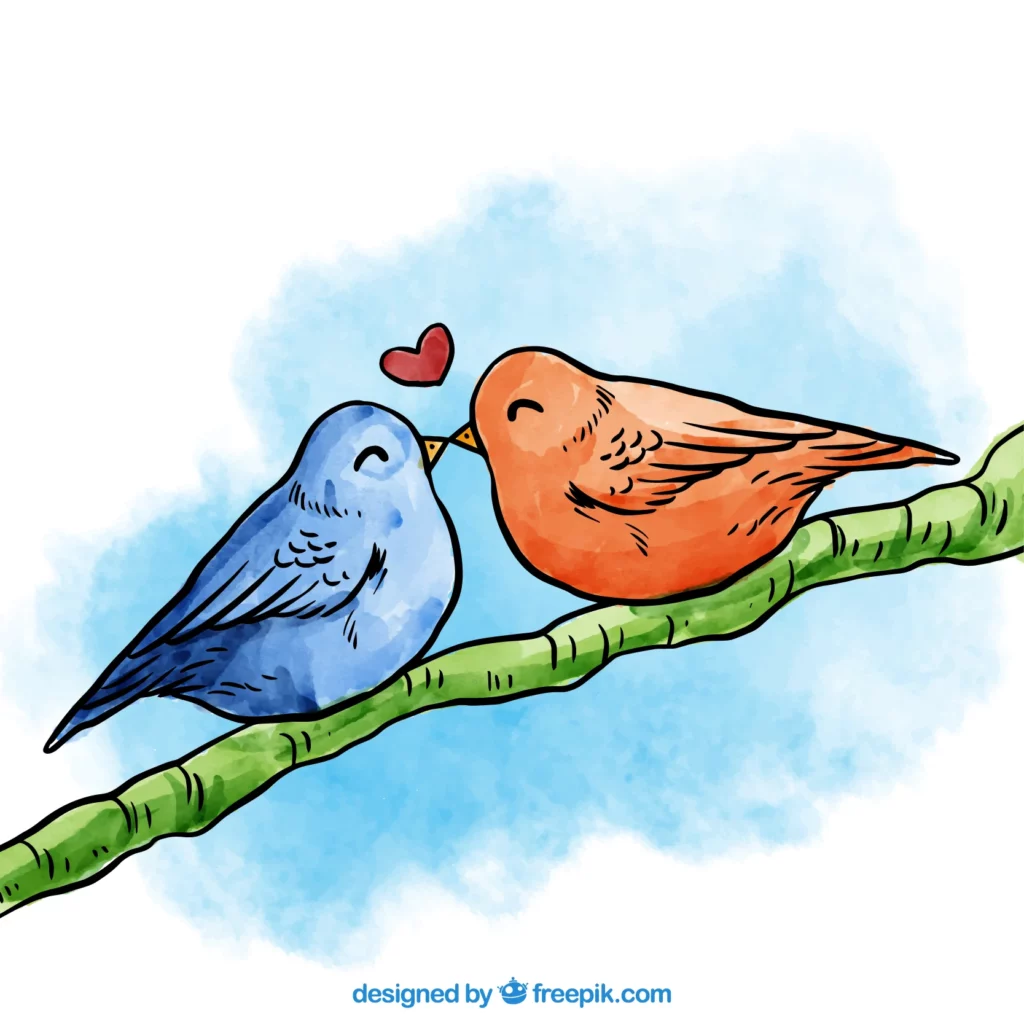 Exemple d'illustration avec dégradés de couleurs, difficile à reproduire en broderie
